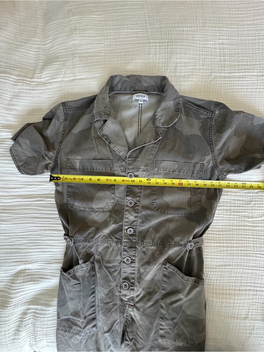 Pistola Olive Gray Camo Utility Jumpsuit